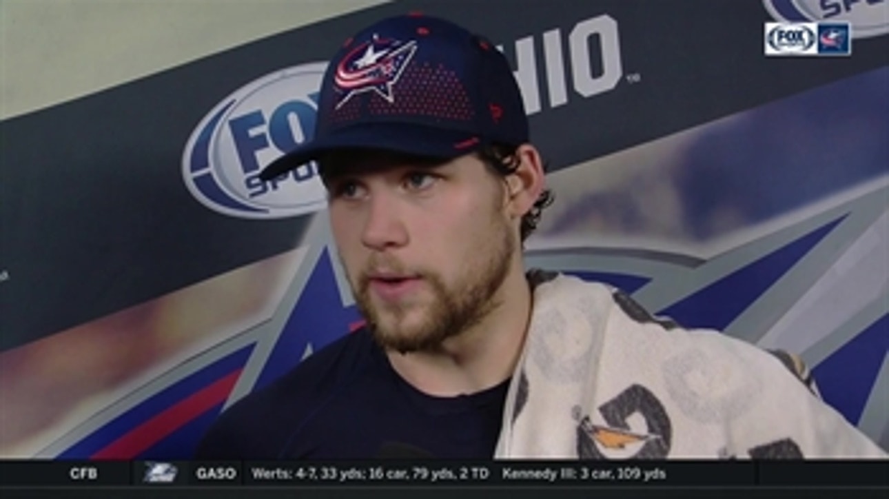 Josh Anderson on delivering big hits: 'You take 'em when they're there'