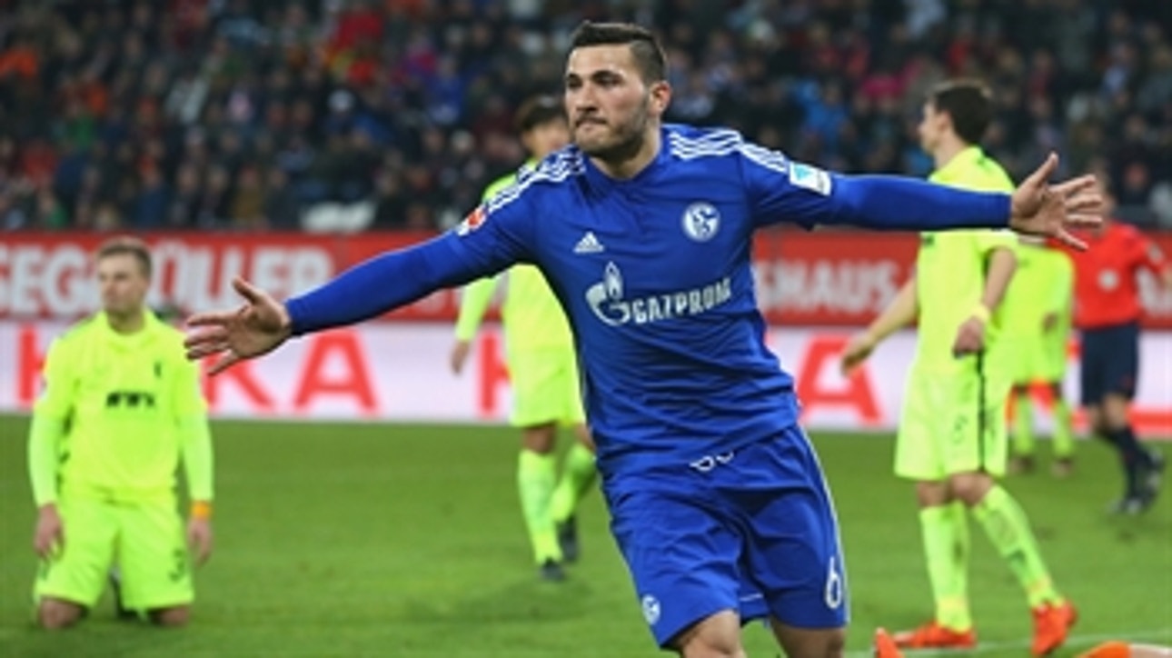 Kolasinac grabs equalizer for Schalke vs. Augsburg ' 2015-16 Bundesliga Highlights