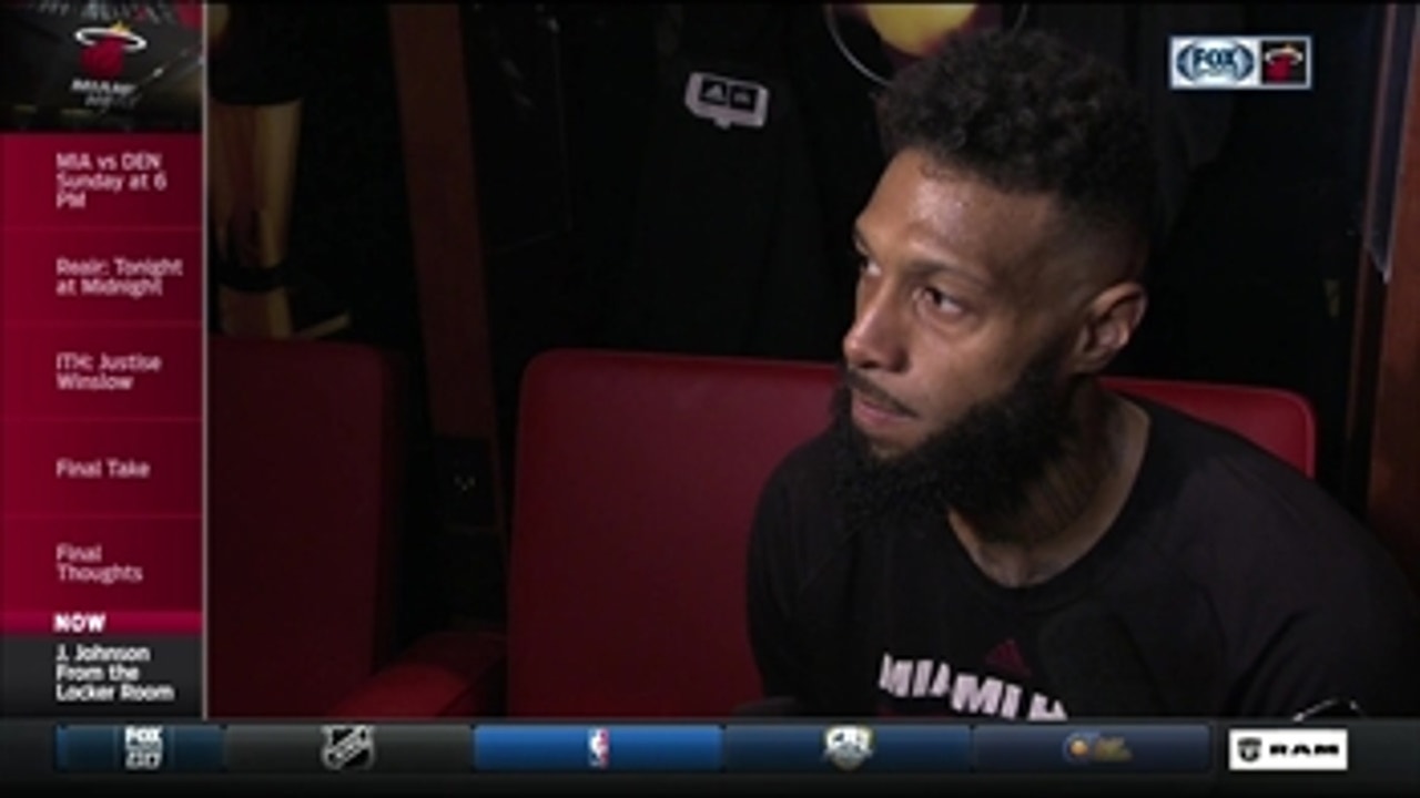 Heat's James Johnson: 'We had a brain fart and the Knicks capitalized'