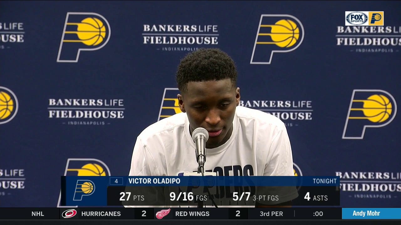 Oladipo calls loss to Celtics 'tough' and says he'll 'be better next time'