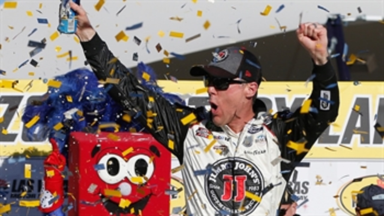 Is Kevin Harvick the man the beat at this point in the year?