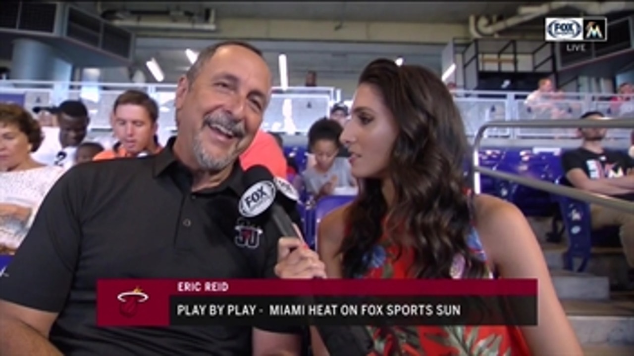 Eric Reid discusses 30 years with the Heat, upcoming season at Marlins Park on 305 Day