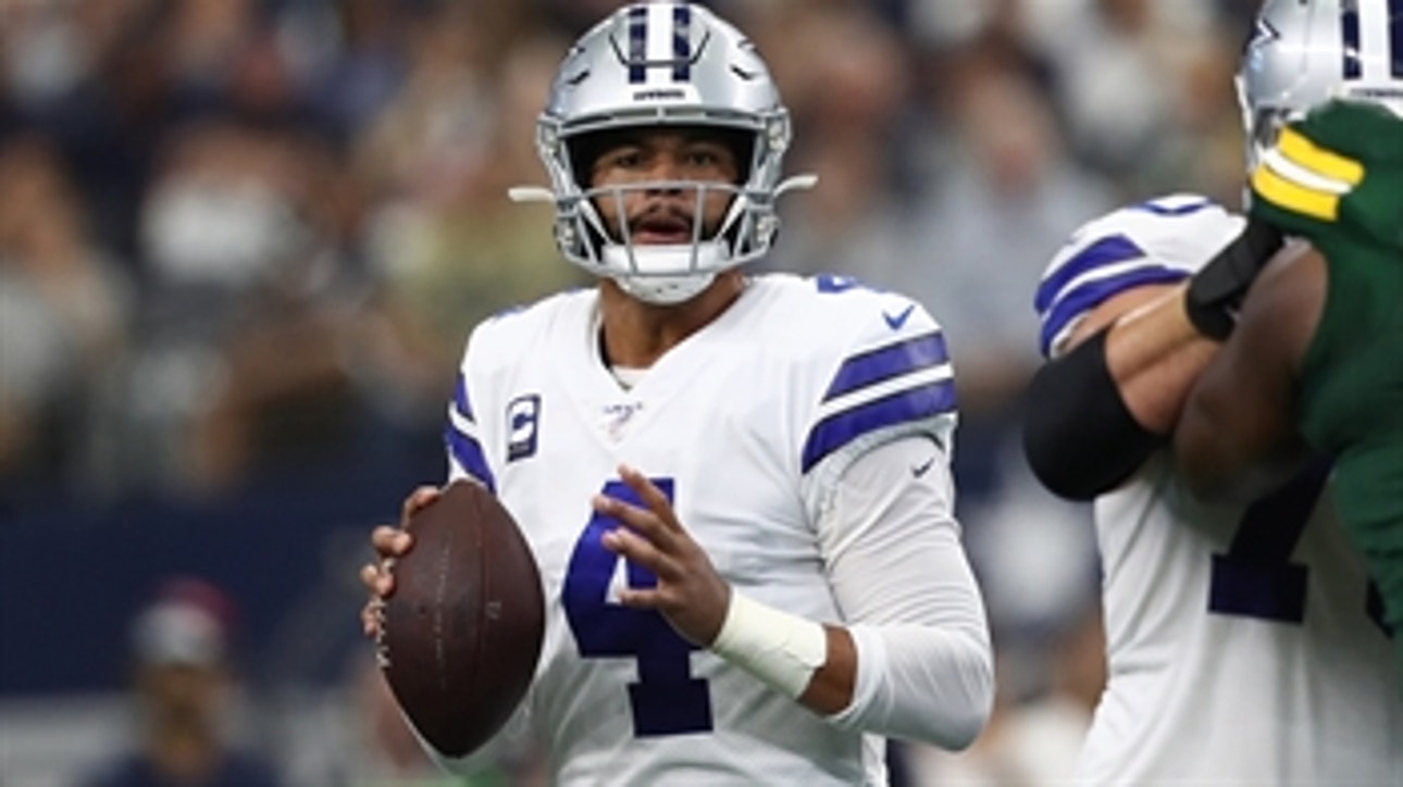 Shannon Sharpe has an issue with Dak Prescott being ranked over Tom Brady in PFF Power Rankings