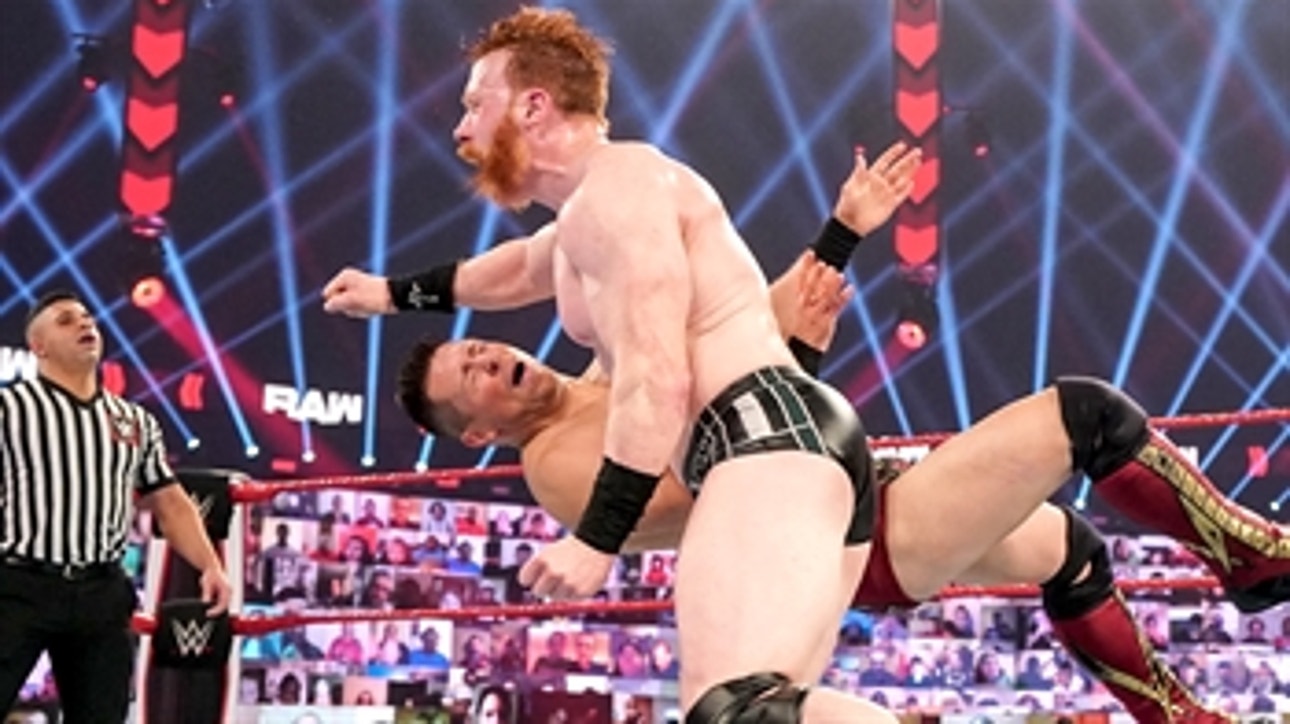 Sheamus vs. The Miz & John Morrison - Handicap Match: Raw, Jan. 25, 2021