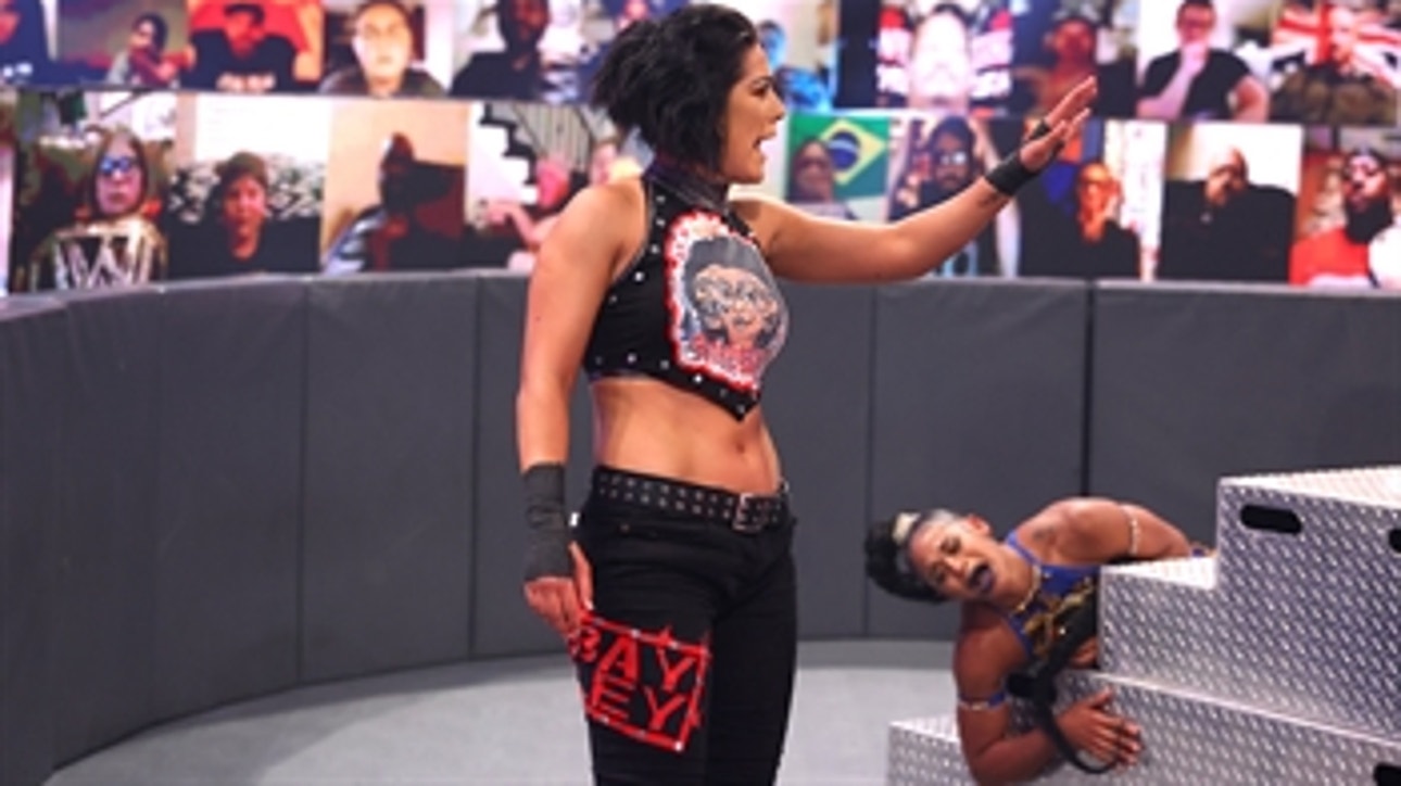 Bayley slams Bianca Belair onto the steel steps: WrestleMania Backlash 2021 (WWE Network Exclusive)