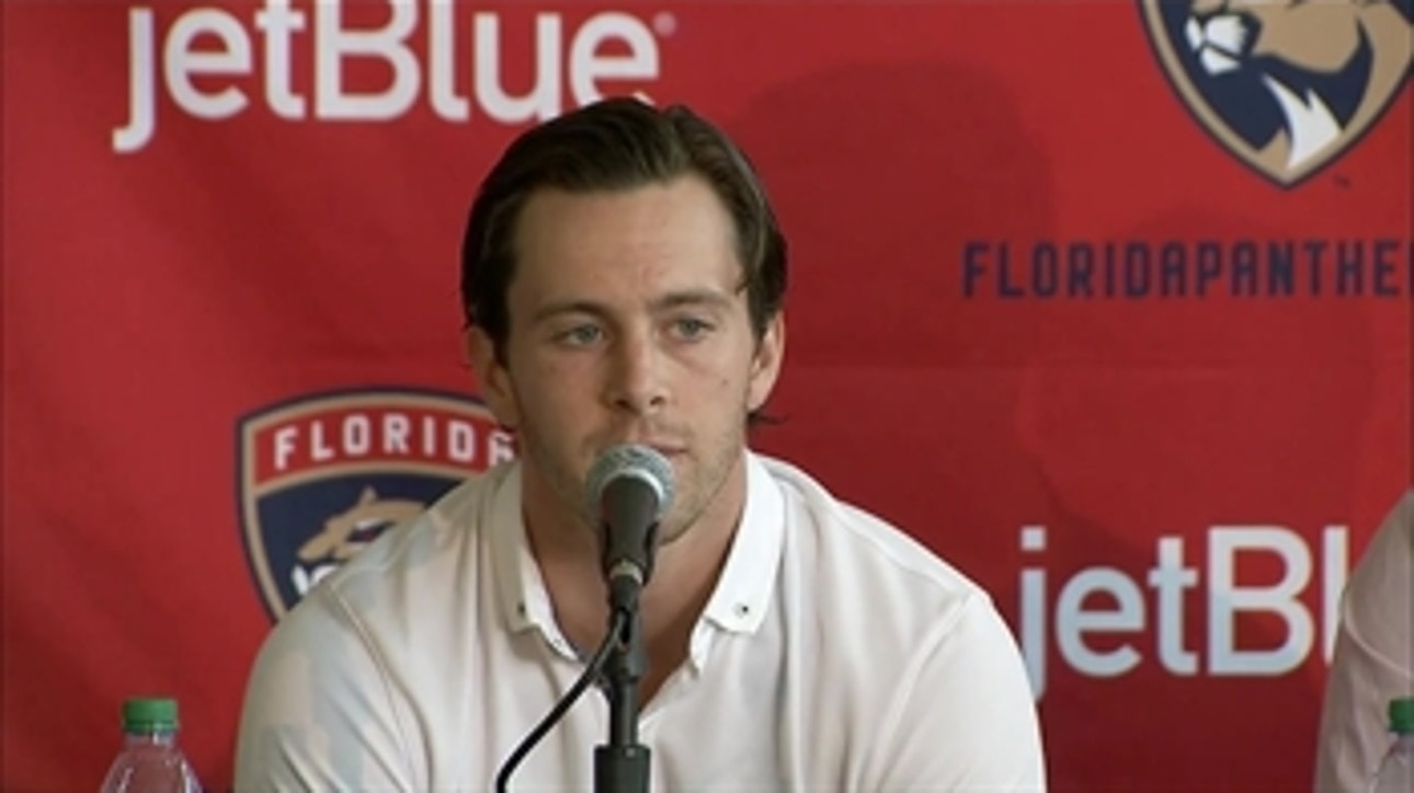 Jonathan Marchessault - Florida Panthers press conference