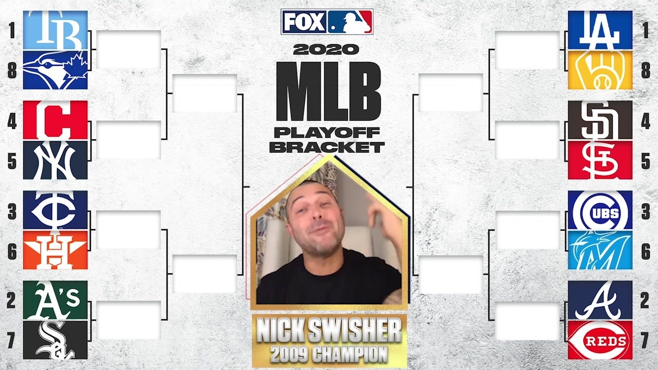 Mlb postseason bracket shop 2020