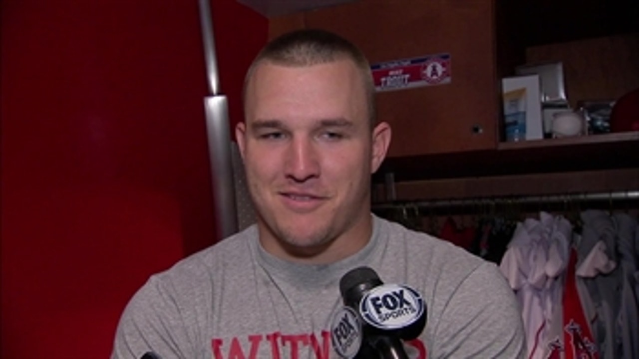 Mike Trout on amazing catch: Everything was just perfect