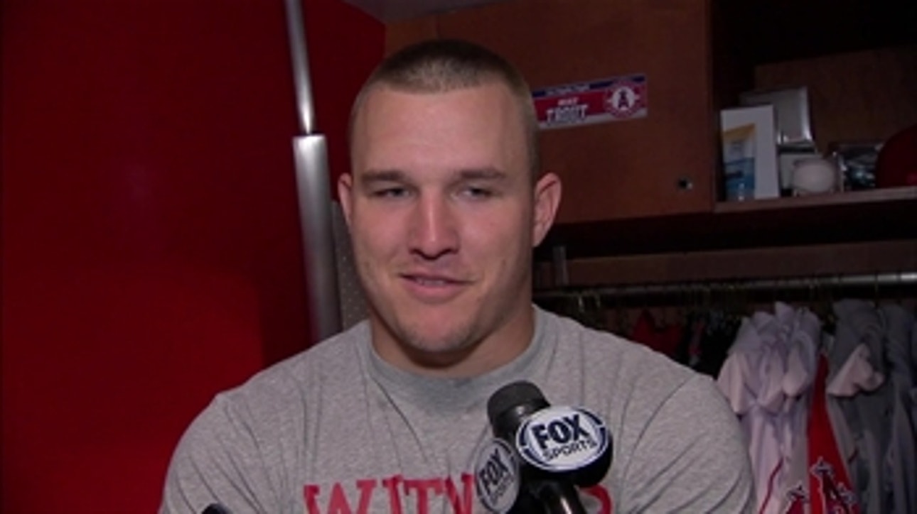 Mike Trout on amazing catch: Everything was just perfect