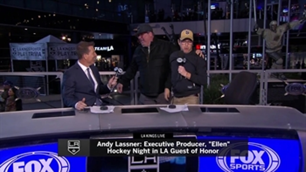 Hockey Day SoCal: Eric Stonestreet and Andy Lassner's friendship, love of LA Kings