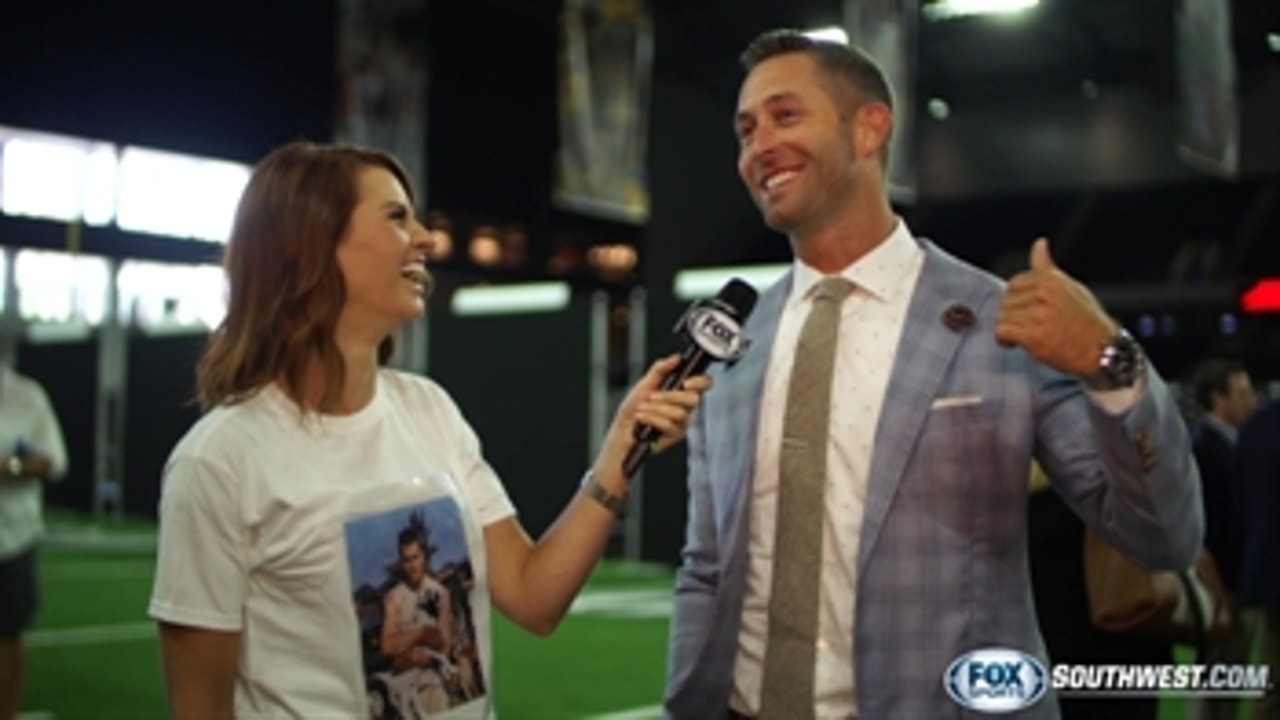 Kingsbury explains Tom Brady GOAT Super Bowl shirt ' Big 12 Media Days