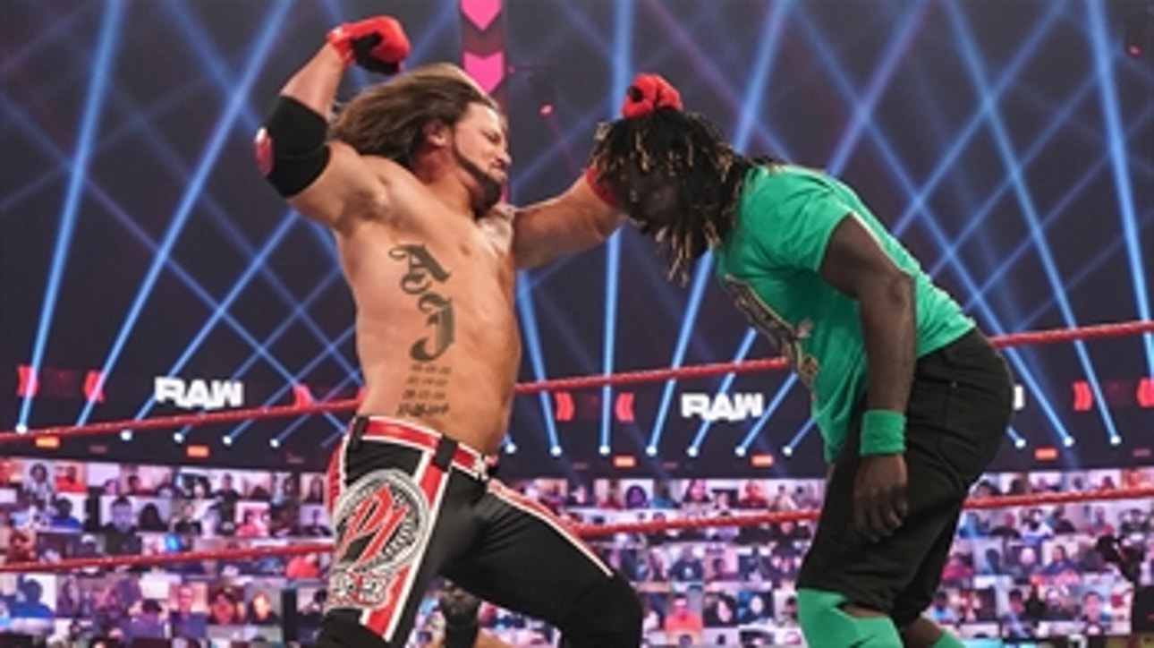 R-Truth vs. AJ Styles: Raw, Jan. 25, 2021