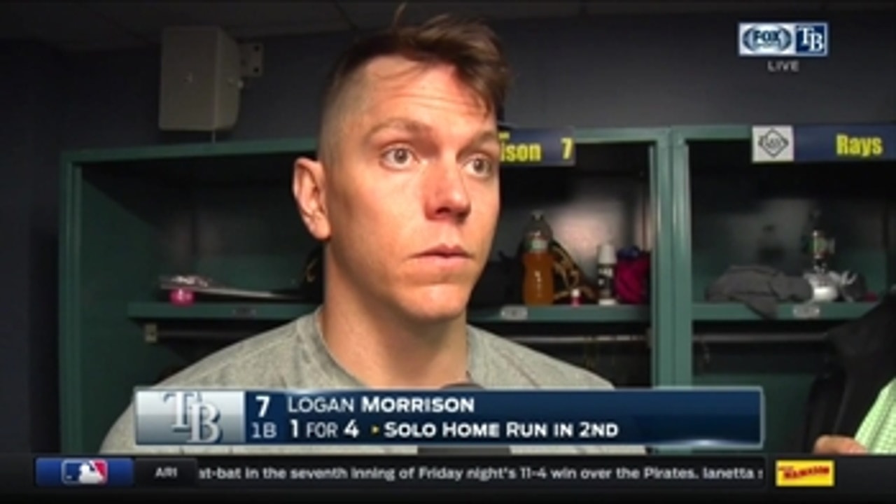 Logan Morrison wants more consistency out of his at-bats