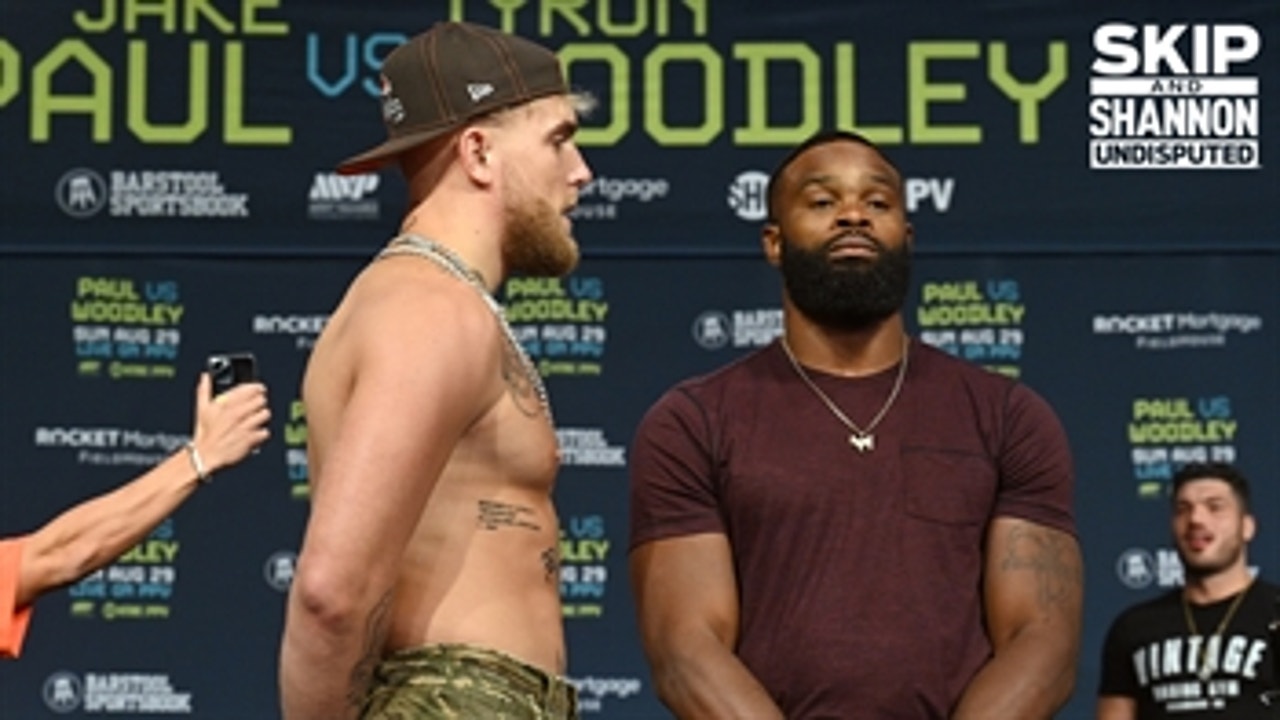Skip Bayless: Jake Paul will beat Tyron Woodley badly, he's a legit boxer I UNDISPUTED