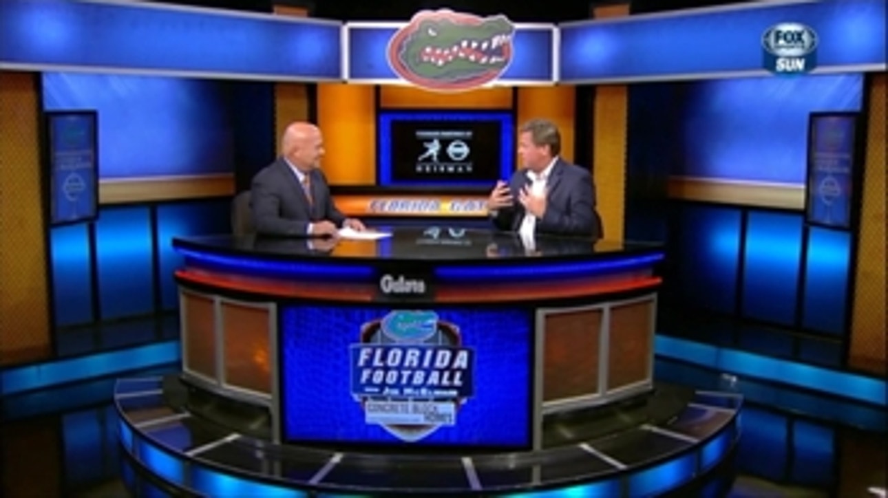 Jim McElwain happy with Florida's win, sees things to work on