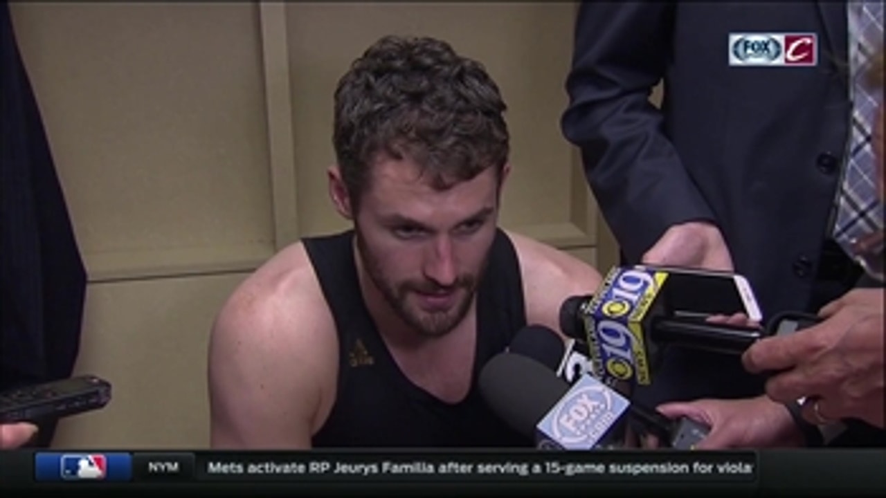 Kevin Love on Cavs 'special' night