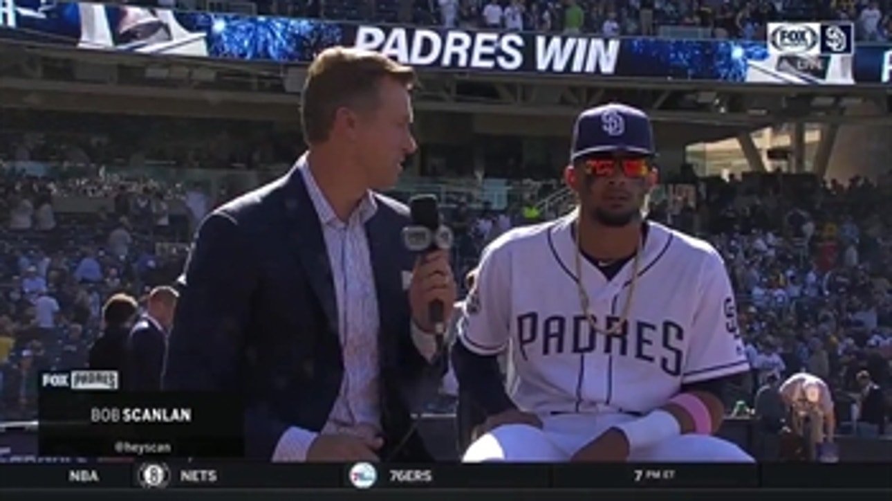 Fernando Tatis Jr. discusses his MLB debut