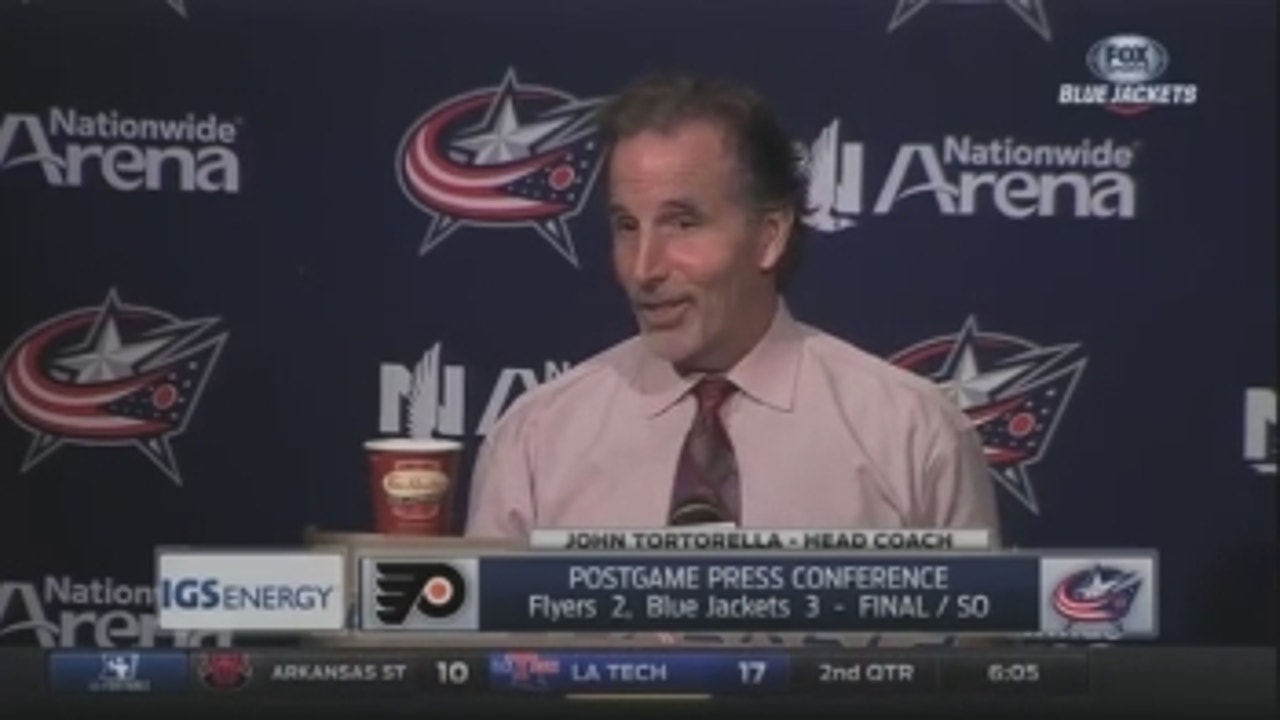 Torts on the shootout: 'I'm still not familiar with the team'