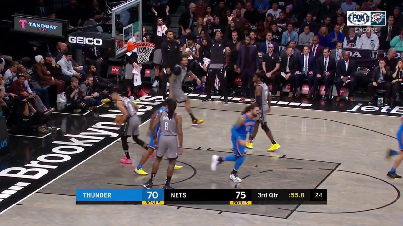 WATCH: Abdel Nader makes the Transition Jumper | Thunder ENCORE
