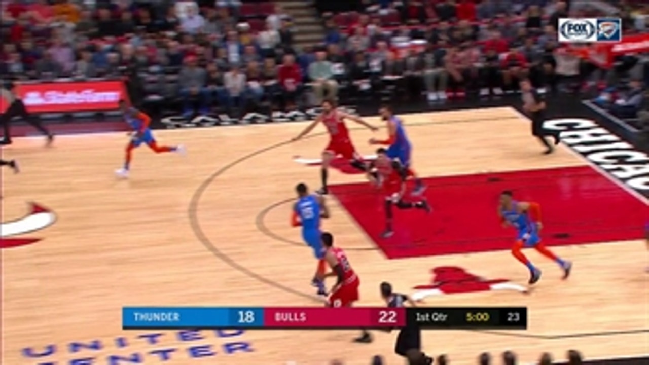 HIGHLIGHTS: Paul George finds his spot