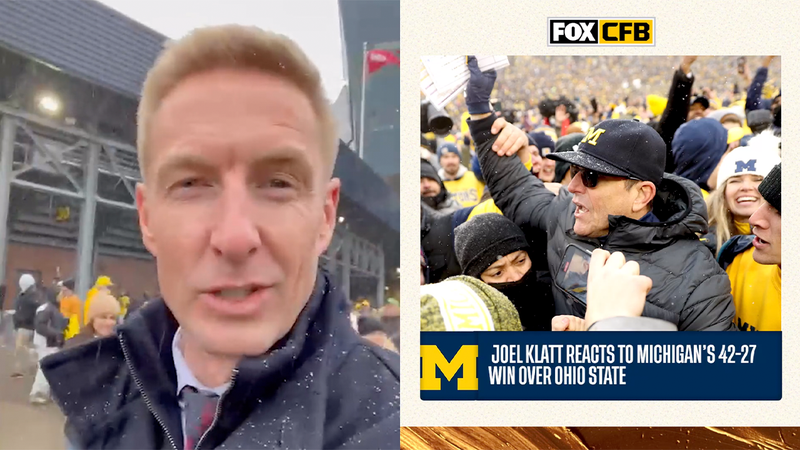 "Hassan Haskins was unbelievable" — Joel Klatt breaks down Michigan's big win over Ohio State