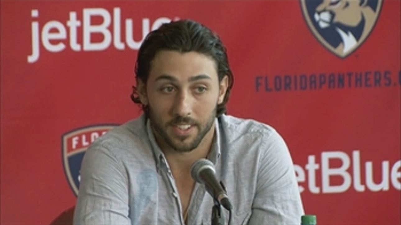 Vincent Trocheck - Florida Panthers press conference