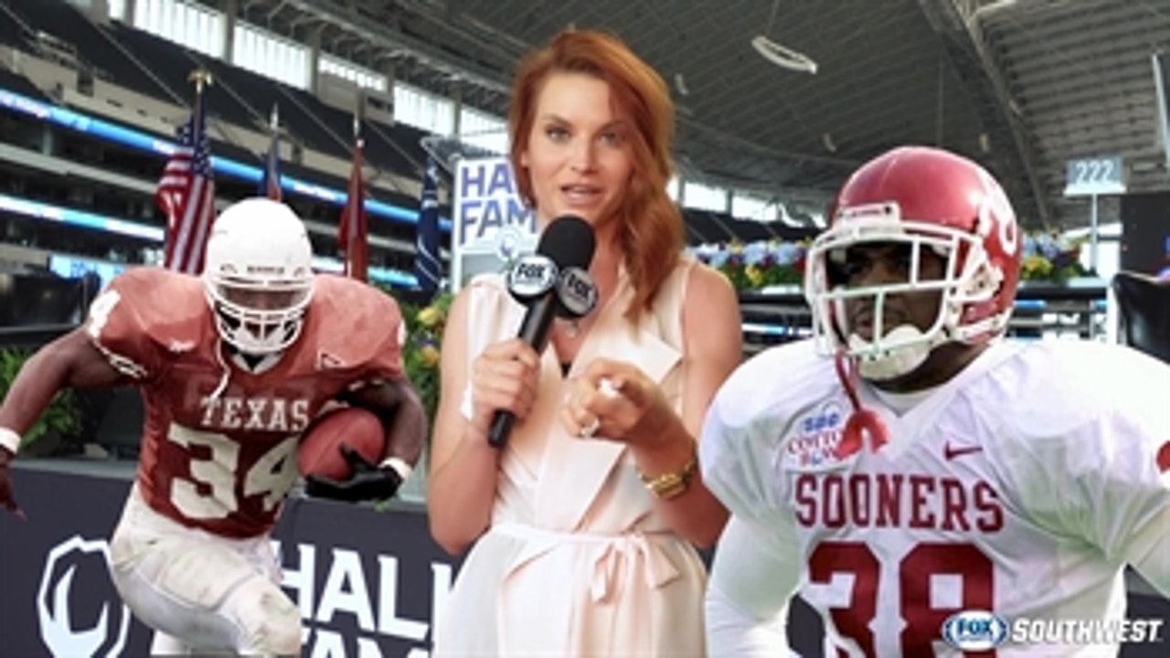 Kaime meets Big 12 legends at Cotton Bowl Hall of Fame ' The Dose