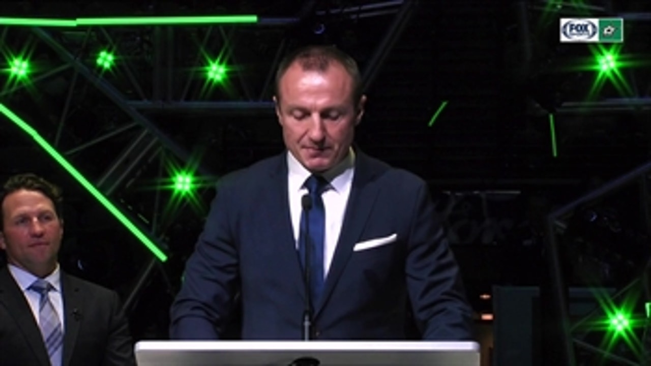 Jere Lehtinen s Jersey Retirement Ceremony Full Speech