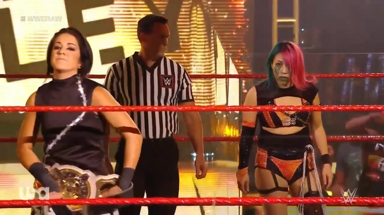 Asuka battles Bayley for title opportunity against Sasha Banks at SummerSlam