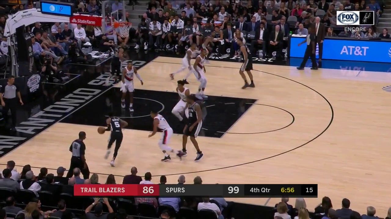 WATCH: Marco Belinelli with the And-1 ' Spurs ENCORE