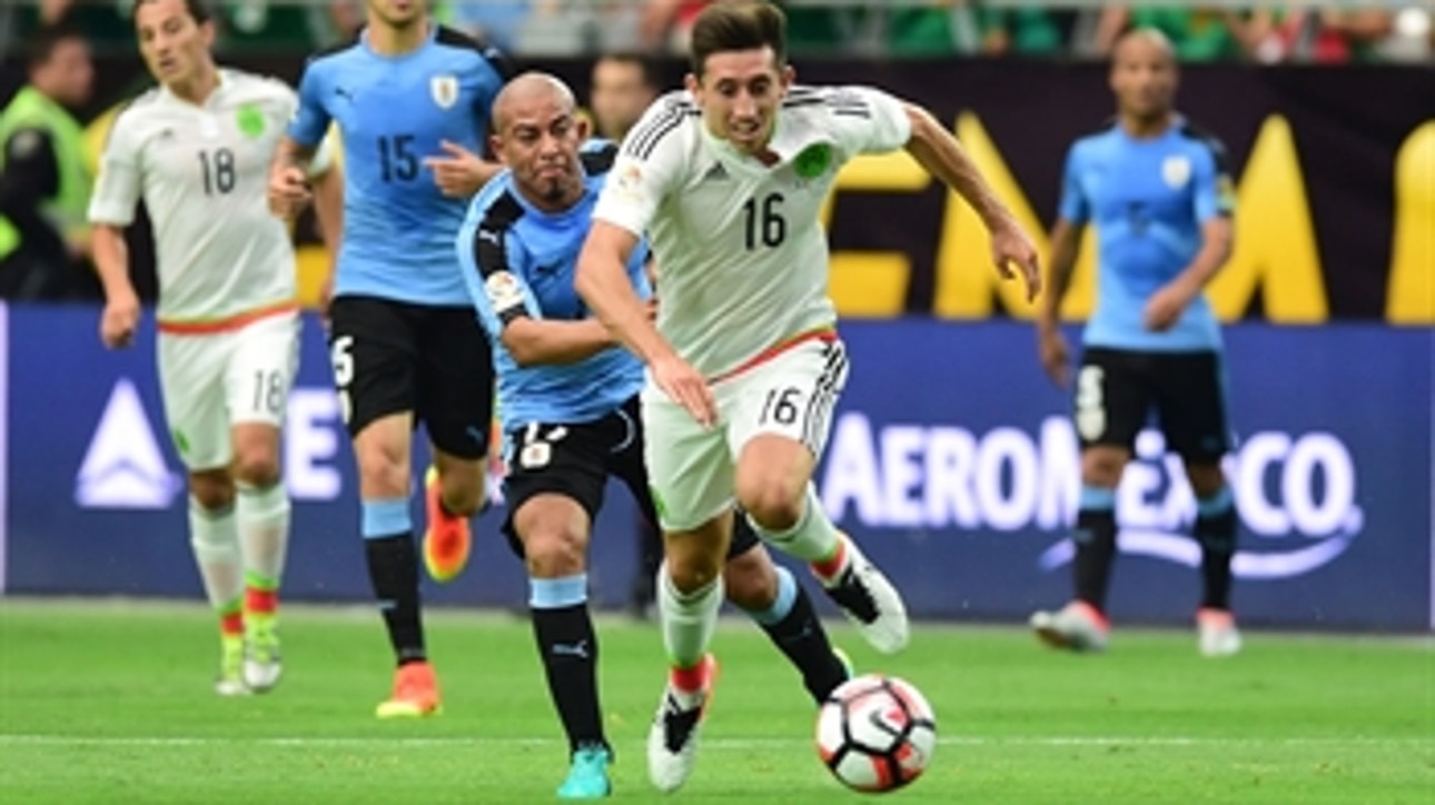 Herrera heads one home from close range to seal it for Mexico ' 2016 Copa America Highlights