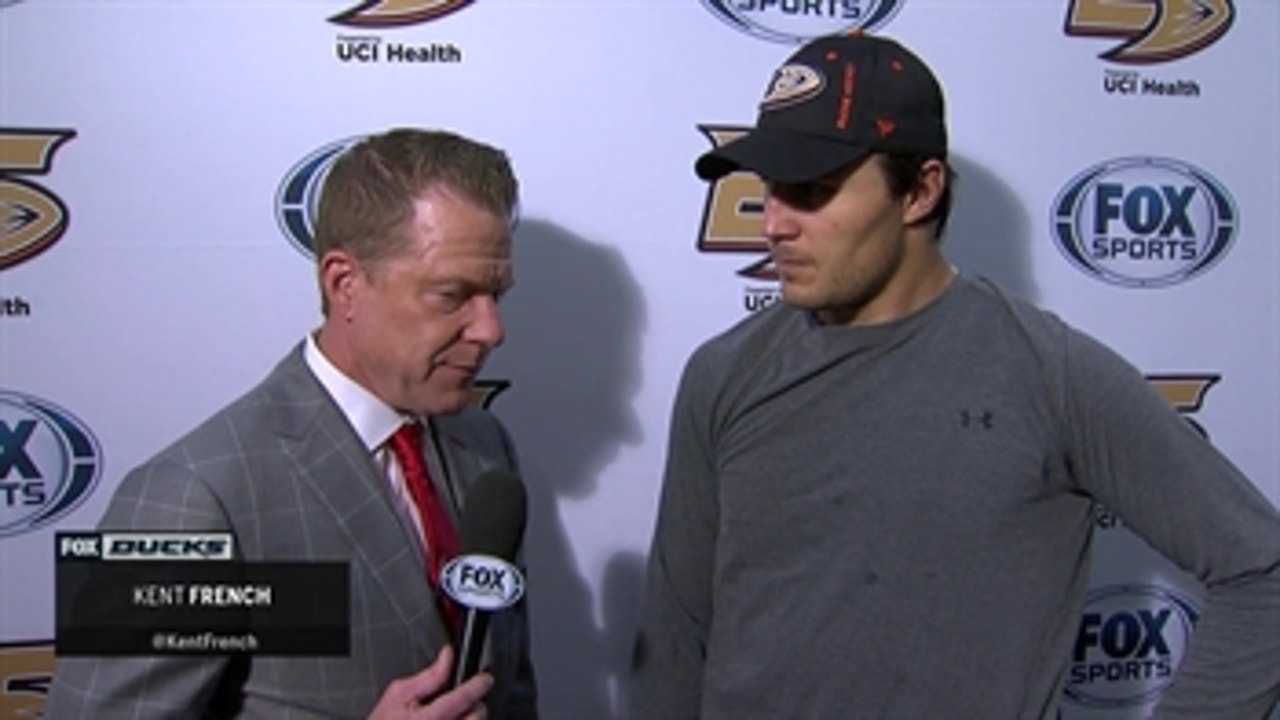 Luke Schenn talks about the Ducks' strong performance on the defensive end