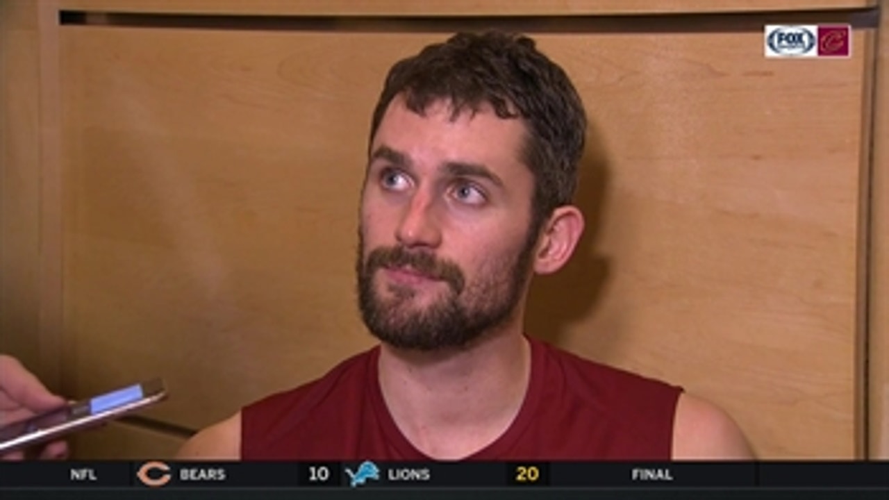 Kevin Love on Ty Lue: 'We love playing for him'