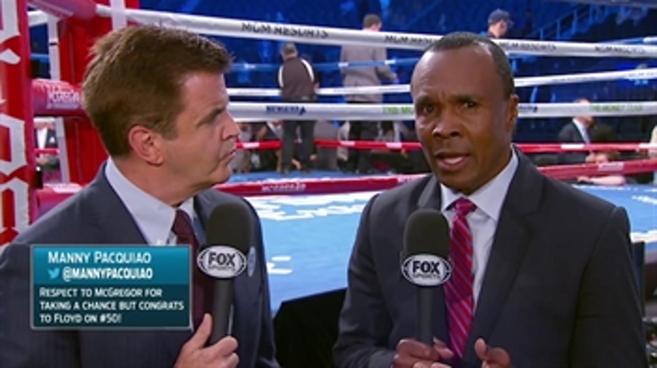 Sugar Ray Leonard: Conor McGregor surprised, impressed me' | MAYWEATHER VS. McGREGOR