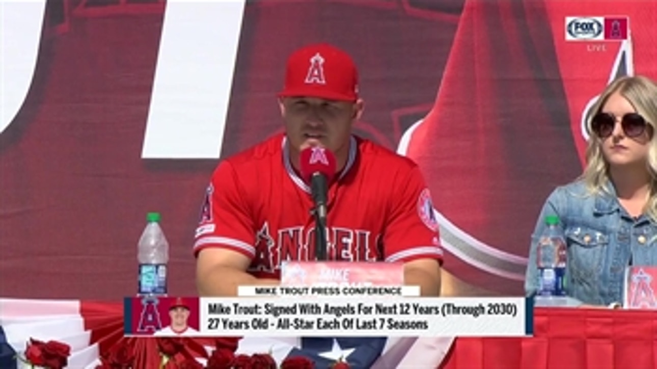 Mike Trout trolls Phillies: 'it never crossed my mind'