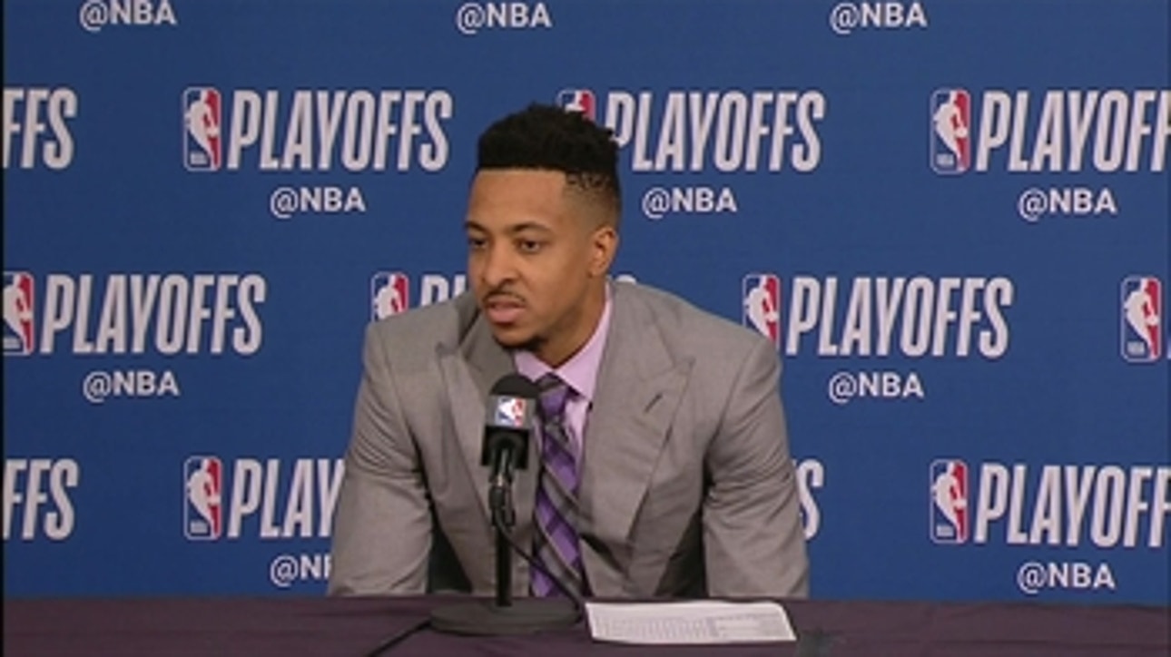 CJ McCollum Full Press Conference after Game 2 Win over Thunder