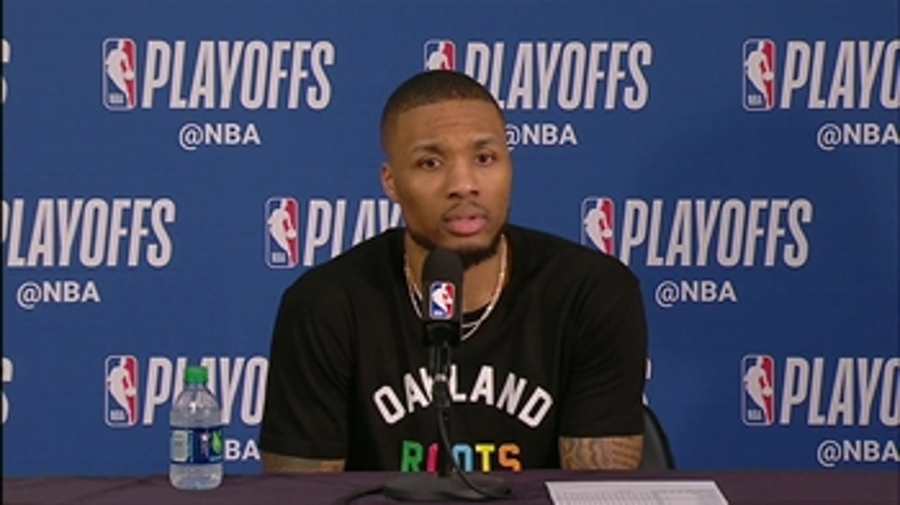 Damian Lillard Full Press Conference after Trail Blazers Game 2 Win over Thunder