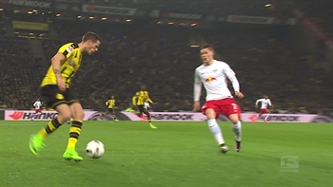 pubertet Ru patrulje Borussia Dortmund vs. RB Leipzig ' 2016-17 Bundesliga Highlights | FOX  Sports