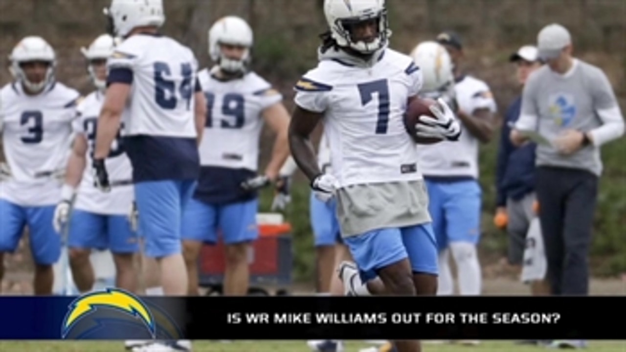 Mike Williams' injury doesn't crush the Chargers, but it is alarming
