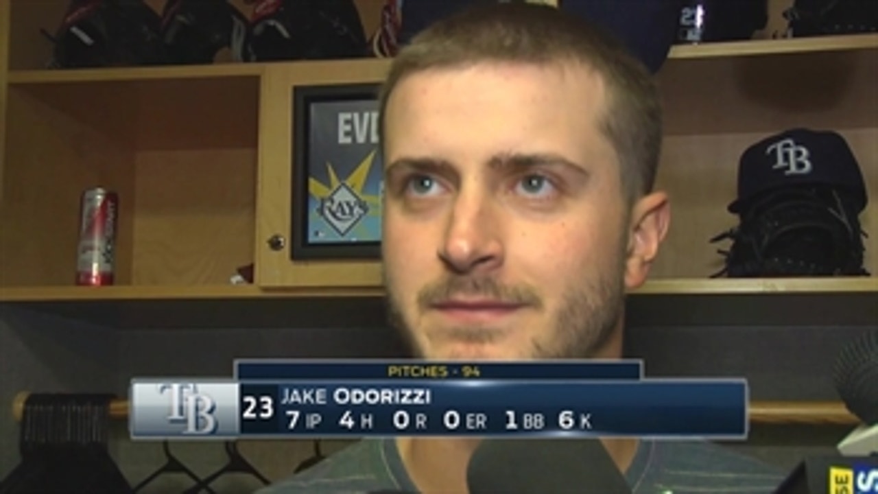 Jake Odorizzi discusses 1-0 loss to Chicago White Sox