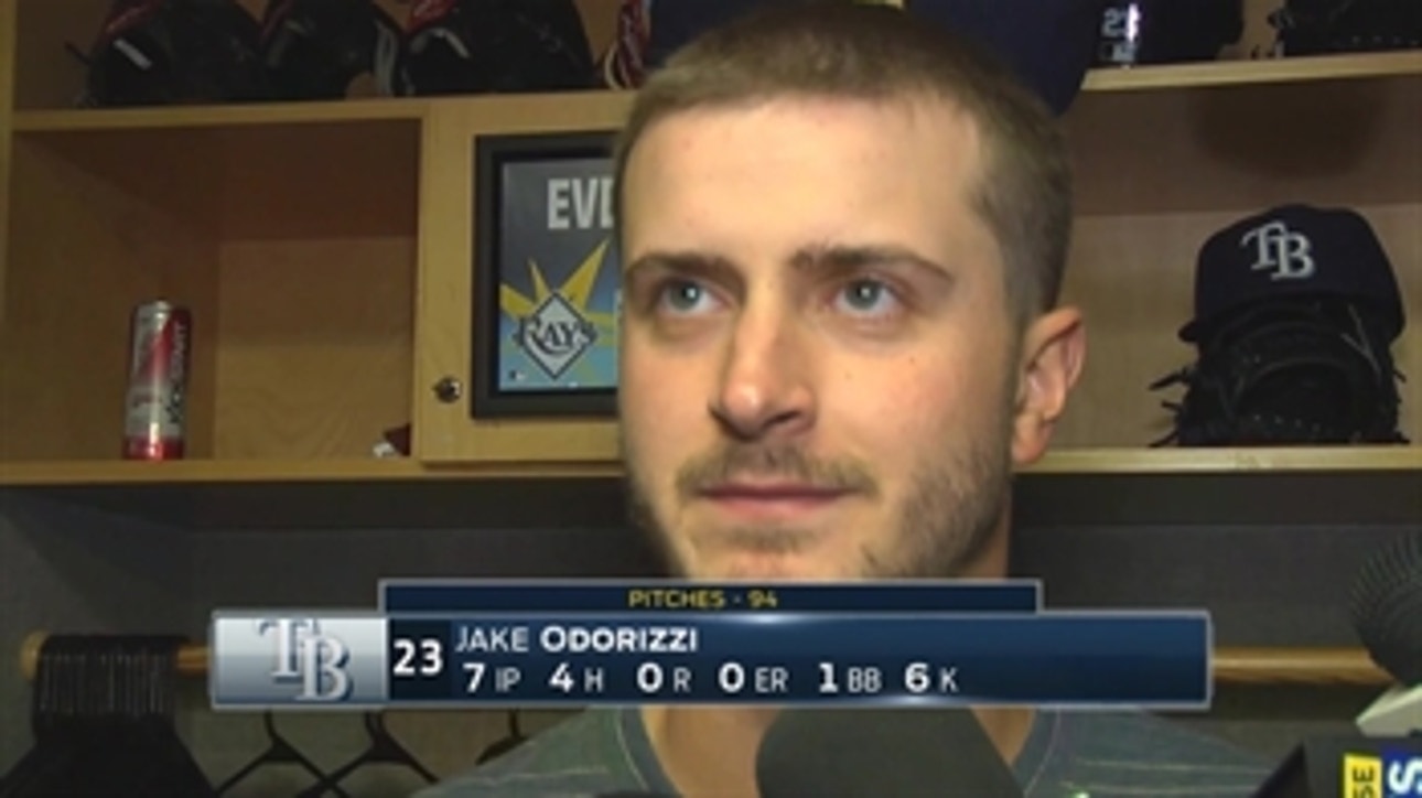 Jake Odorizzi discusses 1-0 loss to Chicago White Sox