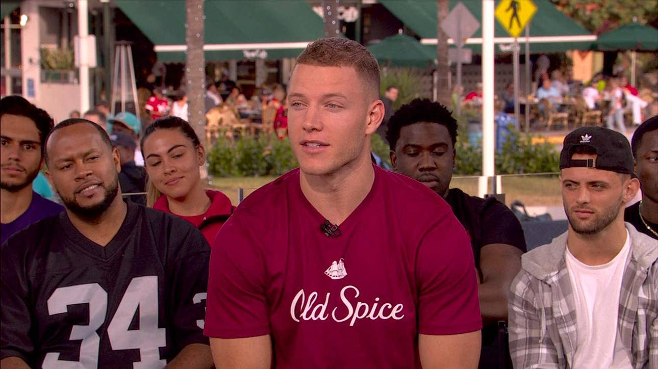 Christian McCaffrey talks historic season, Cam's future ' FIRST THINGS FIRST ' LIVE FROM MIAMI