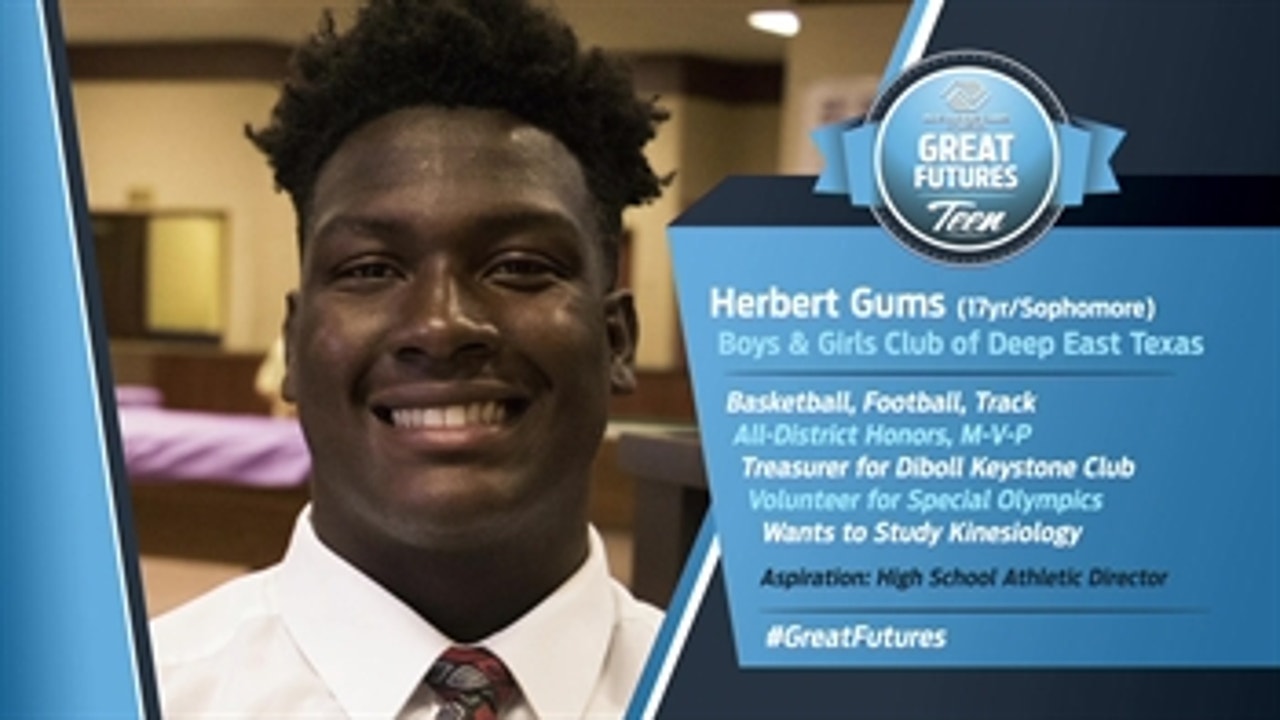 July Winner of the Boys & Girls Clubs Great Futures Teen of the Month