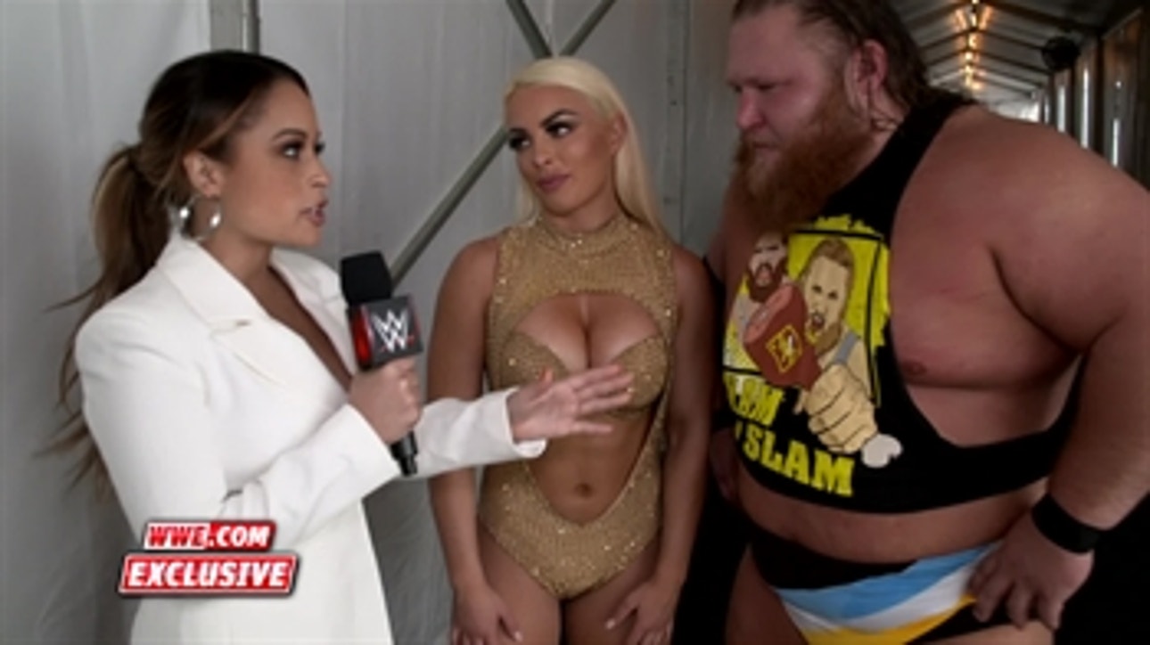 Otis basks in glow of Mandy Rose and first WrestleMania win: WWE.com Exclusive, April 5, 2020