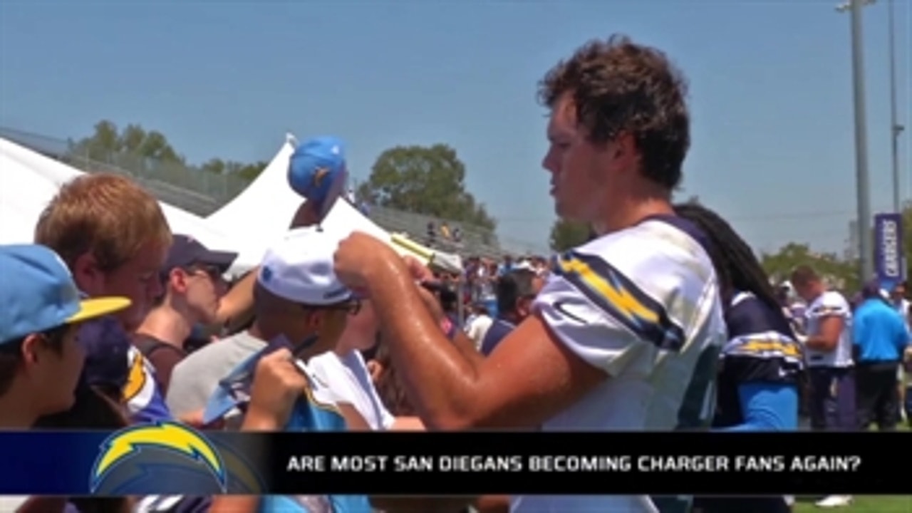 Are San Diegans becoming Charger fans again?