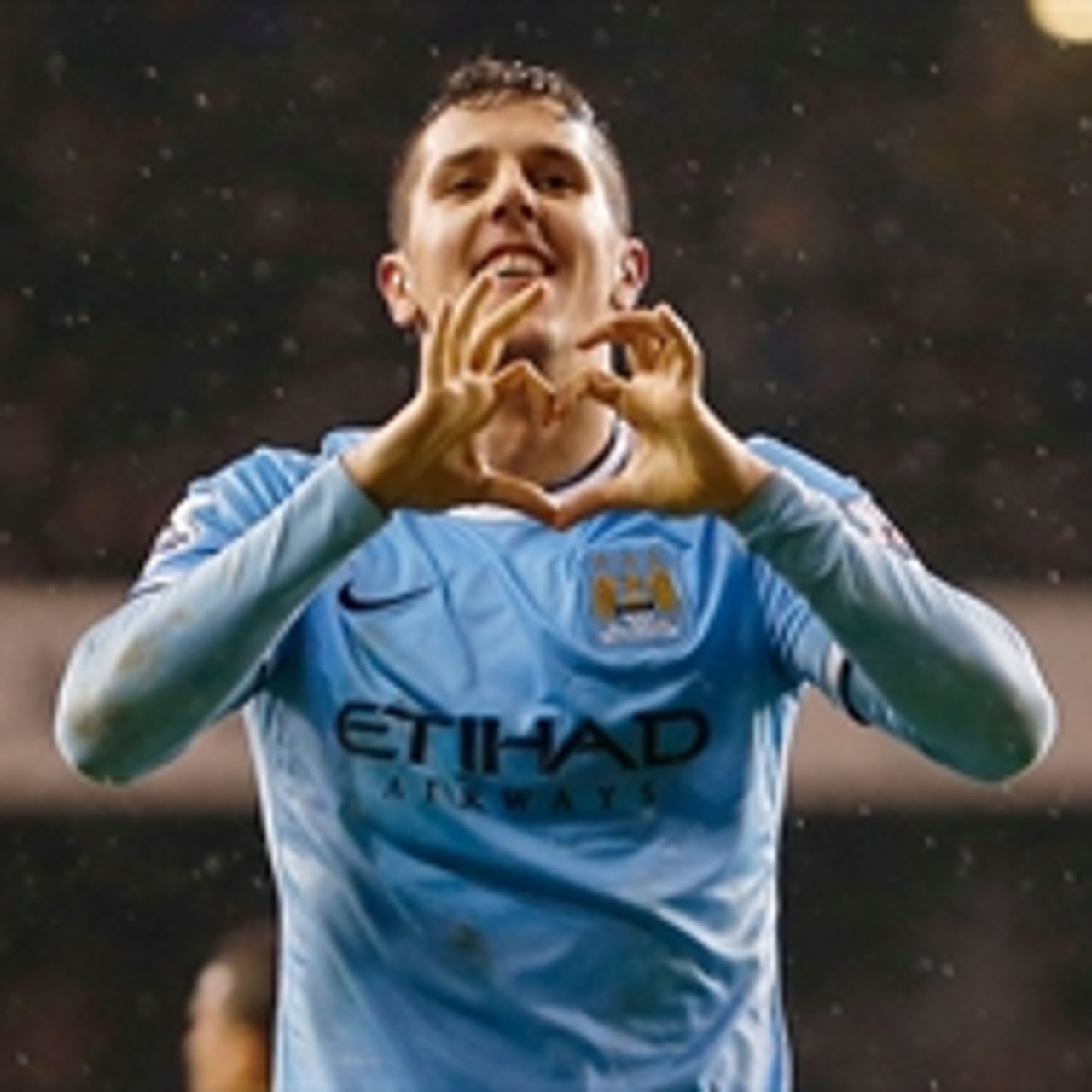 Jovetic S Shot Off Far Post Has Manchester City Leading Fox Sports