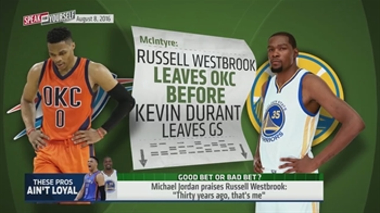 Will Russell Westbrook leave OKC before Durant resigns with Golden State? - 'Speak For Yourself'