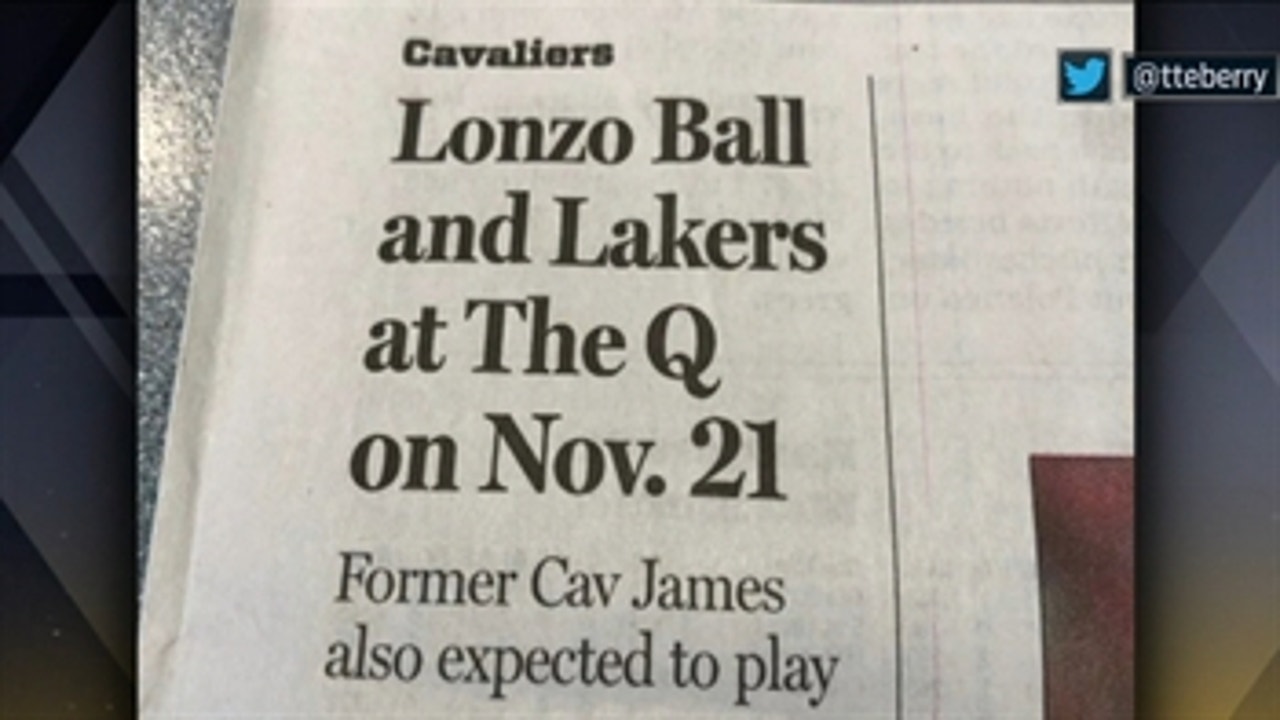 Shannon Sharpe shares his feelings about The Plain Dealer after their headline about 'Lonzo Ball and the Lakers' playing in Cleveland this fall