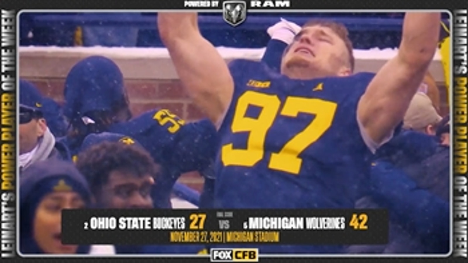 Aidan Hutchinson puts himself in Heisman conversation