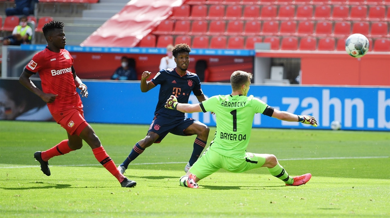 Coman brings Bayern Munich level with Leverkusen in the first half ' FOX SOCCER